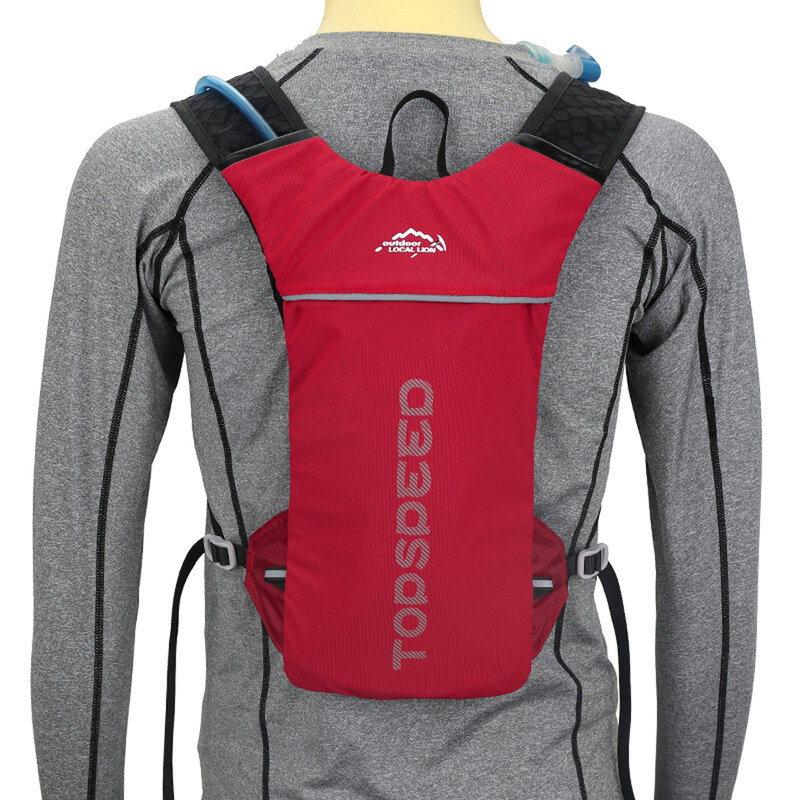 Рюкзак мужской дышащий для бега, легкий ранец для езды на велосипеде, бега, марафона, сумка для верховой езды и восхождения, 5 л