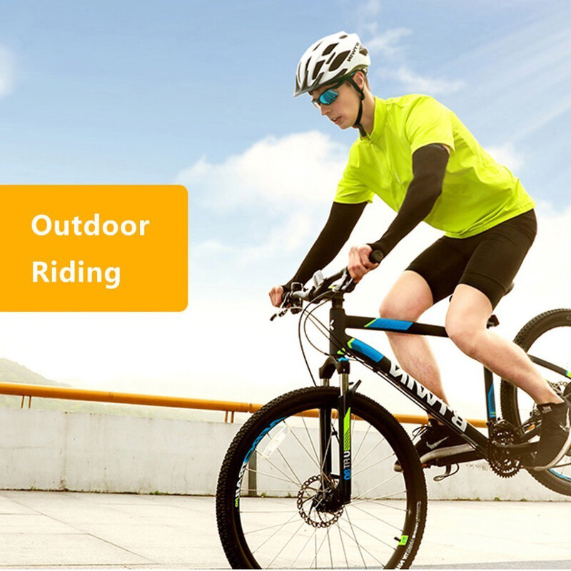 Mangas e protetor solar de braço para esportes, proteção uv para gelo, ciclismo, corrida, proteção solar reflexiva