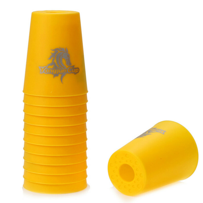 Yongjun Sport Stapeln Tassen 12 teile/satz YJ Sport Fliegen Racing Tasse Geschwindigkeit Tassen Pädagogisches Spielzeug für Kinder