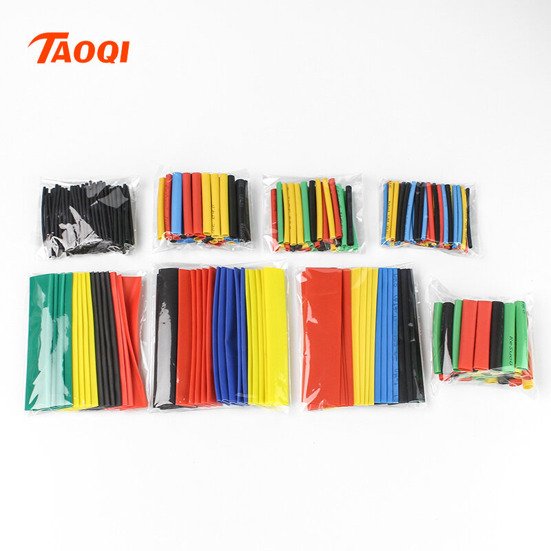 2：1 Thermoresistant Tube Heat Shrink Wrapping Kit Assorted Wire Cable Sulation Sleeving 3:1  Heat Shrink Tubing