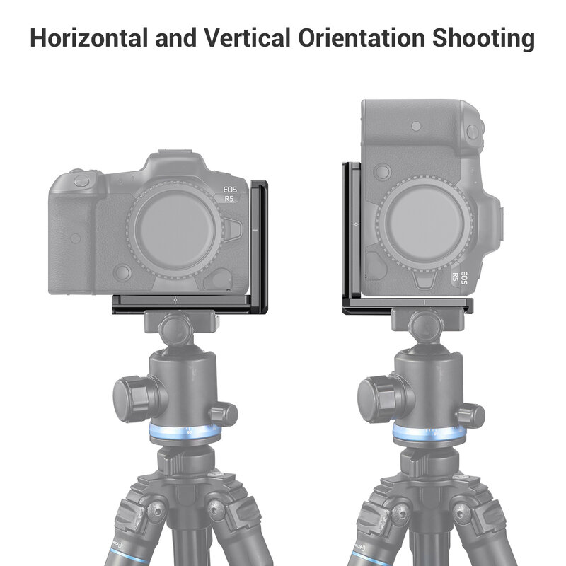 SmallRig – plaque de support en L pour appareil photo, pour Canon EOS R5 et R6 Arca, plaque de base et plaque latérale à dégagement rapide, trépied de montage 2976