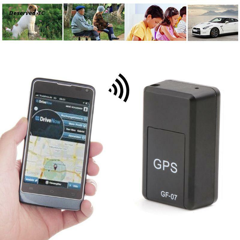 GF-07 mini gps tracker dispositivo de rastreamento em tempo real localizador magnético realçado localizador
