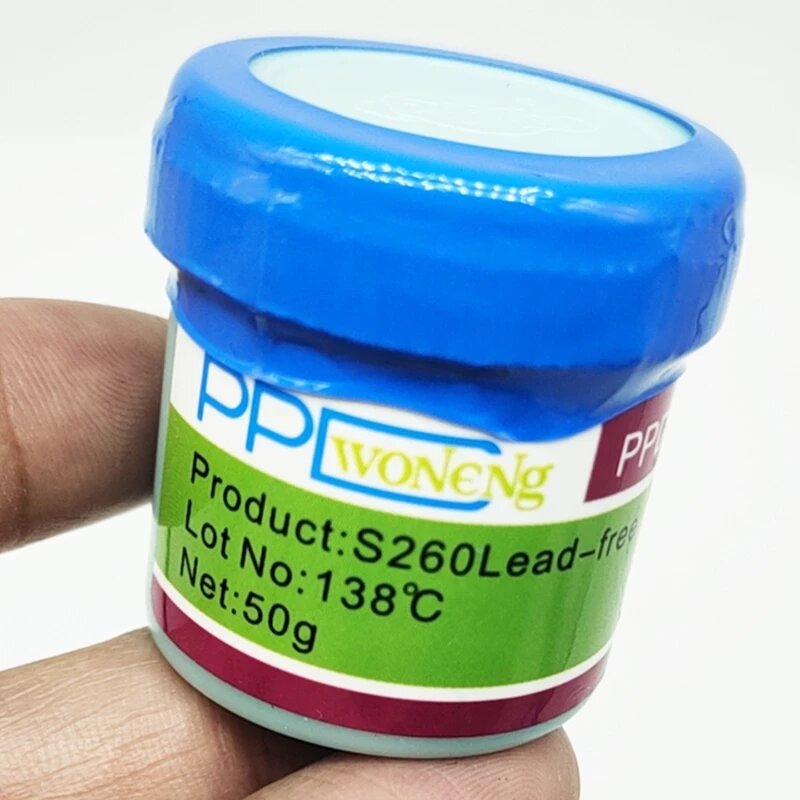 Neue PPD Pro Paste Schmelzpunkt 138 183 Grad Blei-Freies Niedrig Mittel Temperatur Spezielle Solder Paste für A8 a9 A10 A11 CPU Chip