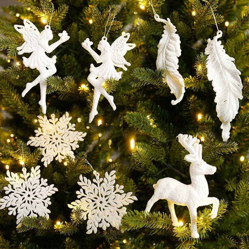 Pingentes de Natal infantis, enfeites de brinquedos, decoração de árvores de Natal, festa de casa, presente de ano novo 2022
