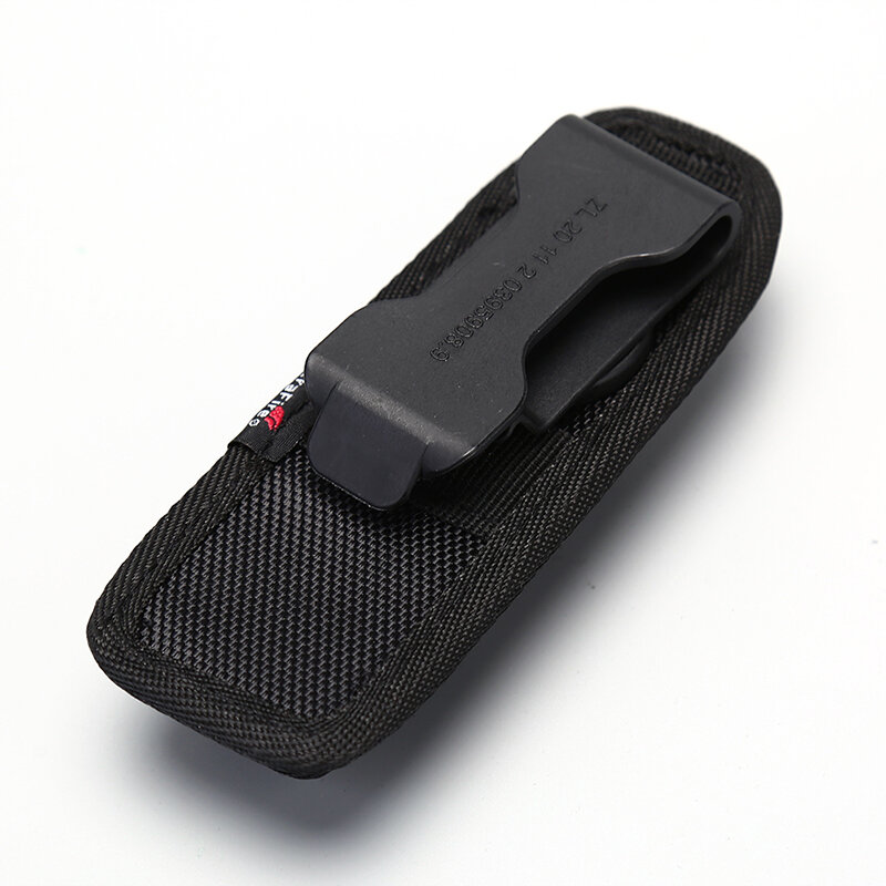 Outdoor Rotatable Tactical Flashlight Holster Case Combat Utility Pouch Durable Electronic Torch Hunting Belt Carrier