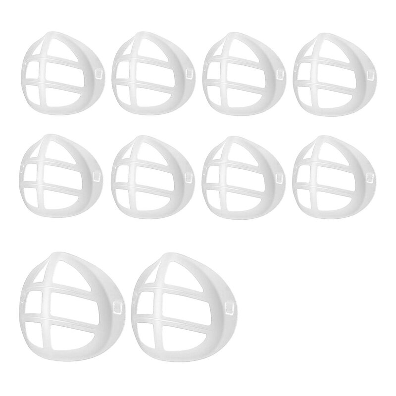 10 pièces innermasque 3d masques de visage cadres bouche Masker cadre blanc intérieur Support Mascarillas Support Mascarillas Mondkapjes Mascherine
