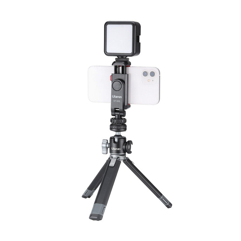 ULANZI 360 гибкий Телефон Штатив зажим крепежа держателя с холодным башмаком для iPhone samsung DSLR камеры мониторинга