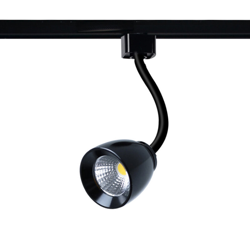 Hose Led Track Light  5W 7W  Rail Lighting Aluminum Spot Lights Fixtures For Clothing Shop Home 220V