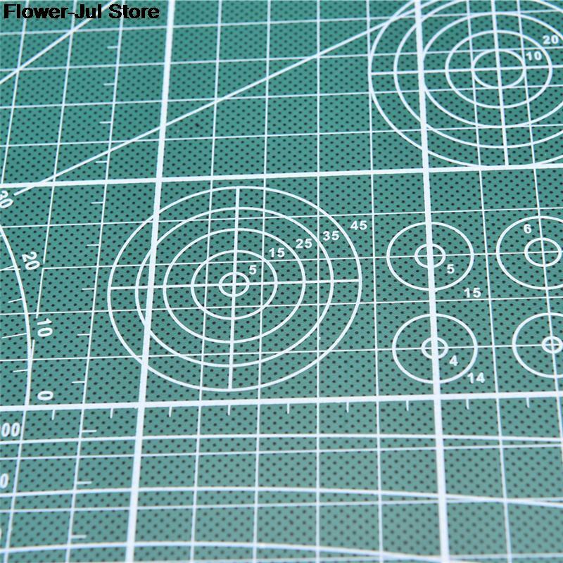 Double Sided Cutting Mat A4 Durable Cut Pad Patchwork Tool Handmade Cutting Plate Dark School Supplies 22x30cm