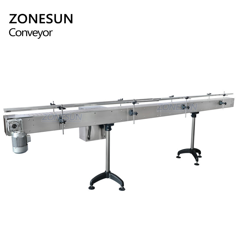 Zonesun ZS-CB150 automação pequena corrente para transportadores preço máquina correias sistema industrial