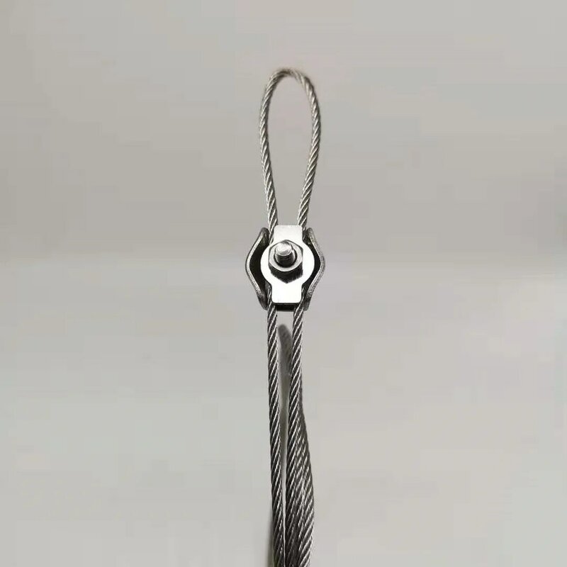 10 pcs M5 'Simplex Clamp Wire rope Clips fissaggio per cavo M5