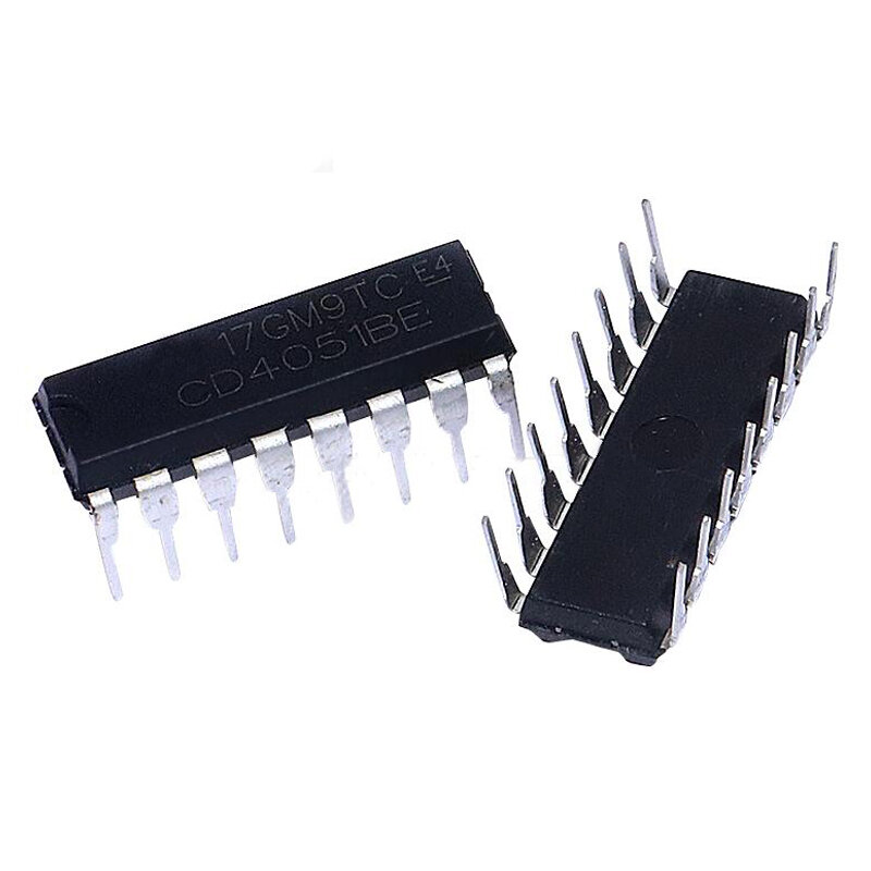 Chipset IC nuevo y Original, CD4051BE, DIP16, CD4051, CD4051B, 4051 DIP-16, 10-20 unidades