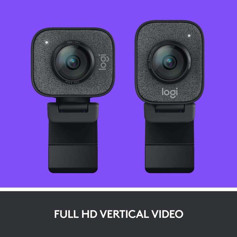Top StreamCam Webcam Full HD 1080P 60fps Streaming Web Camera Buillt In Microphone Computer Desktop Home