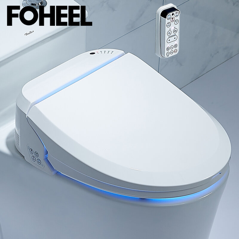 Foheel Slimme Toiletbril Elektrische Bidet Cover Intelligente Bidet Warmte Schoon Droog Massage Intelligente Toiletzitting F5