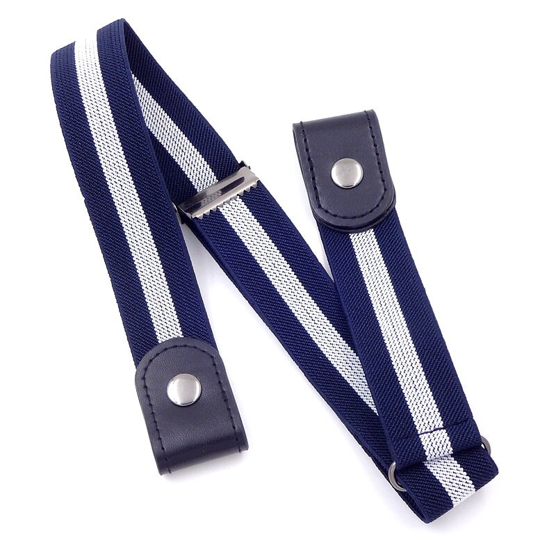 Cinturón elástico Invisible sin hebilla para hombre y mujer, cinturón sin hebilla para pantalones vaqueros, Unisex