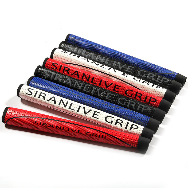 Новые резиновые ручки для гольфа Siranlive, ручки для клюшек для гольфа, 4 цвета на выбор, 1 шт./лот, ручки для клюшек