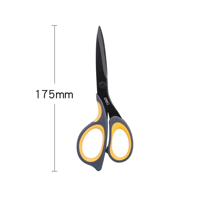 Office and Home Anti-Stick Anti-rust Scissors Stainless Steel Cutting Scissors Student Stationery Art Knife Express Scissors