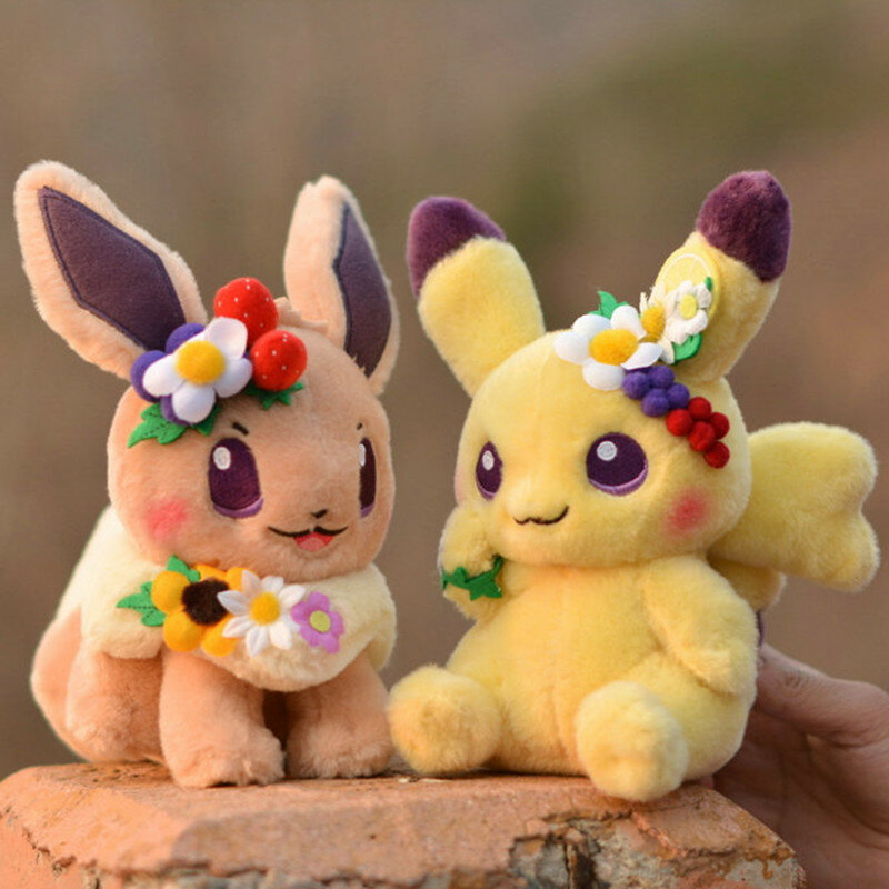 Pocket Monster original Easter Eevee stuffed toys  plush toy doll doll A birthday present for a child