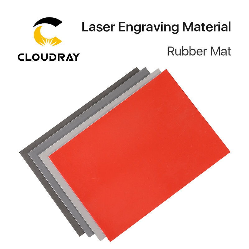Резиновый коврик Cloudray, материал для лазерной гравировки, печать, Материалы для творчества, для лазерной гравировки и маркировки