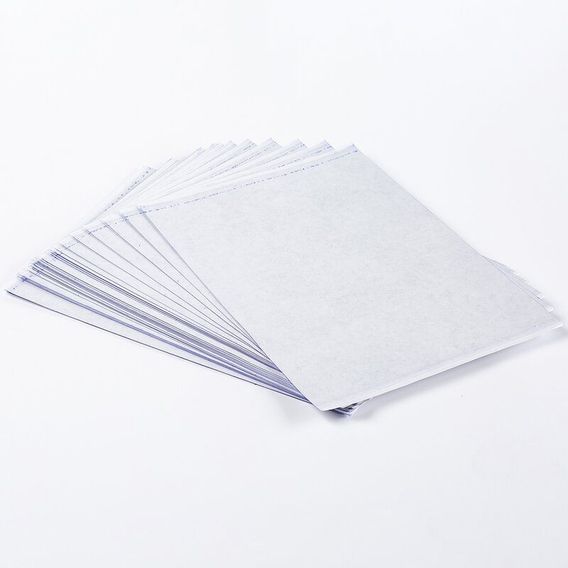 Folha de papel de transferência térmica do estêncil, folha clássica de papelão de transferência manual, copiadora de papel para fornecimento de tatuagem