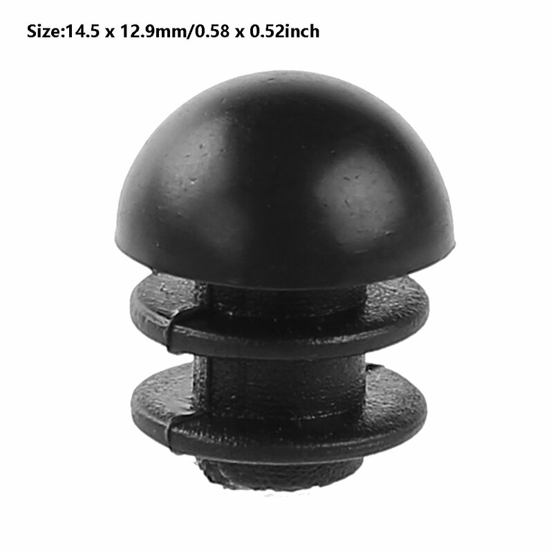 12Pcs Chair Leg Tips Caps Tube Insert Plug Furniture Leg Plug Blanking End Cap Bung For Round Pipe Tube Dust Cover Floor Protect