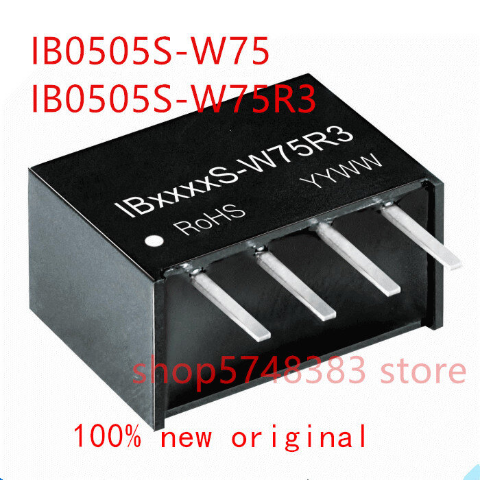 1 قطعة/الوحدة 100% جديد الأصلي IB0505S-W75 IB0505S-W75R3 IB0505S IB0505 امدادات الطاقة