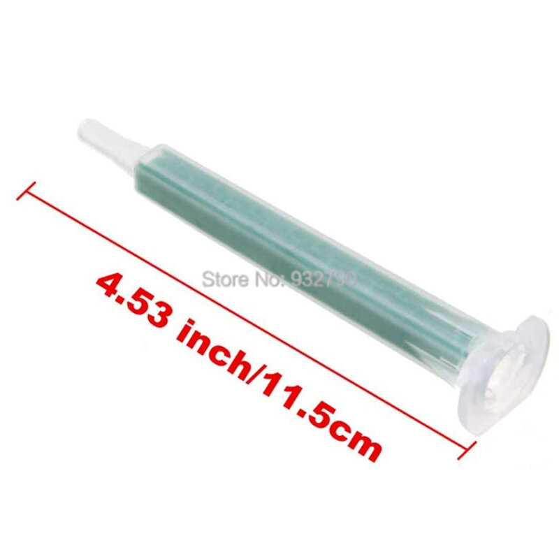 50pcs 115mm/4.53" Length 1:1 2:1 Epoxy Mixer Nozzle for 2 Part Epoxy Adhesives