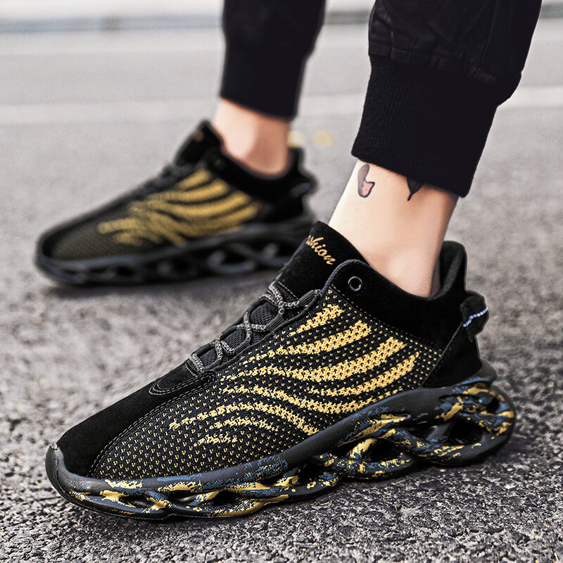 Summer Men Vulcanize Casual Shoes for Sneakers Mens Ligh Breathable No-slip Male Mesh Running Shoe Footwear Tenis masculino