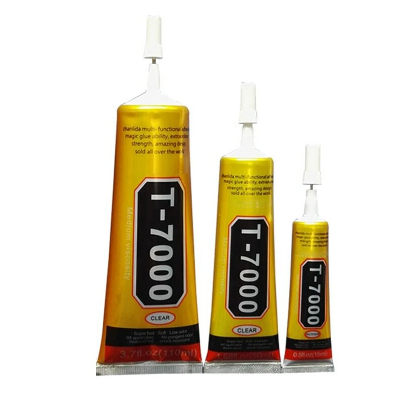 T7000/T8000接着剤、エポキシ樹脂透明な接着剤針タイプ電話スクリーン修復ツールウント販売
