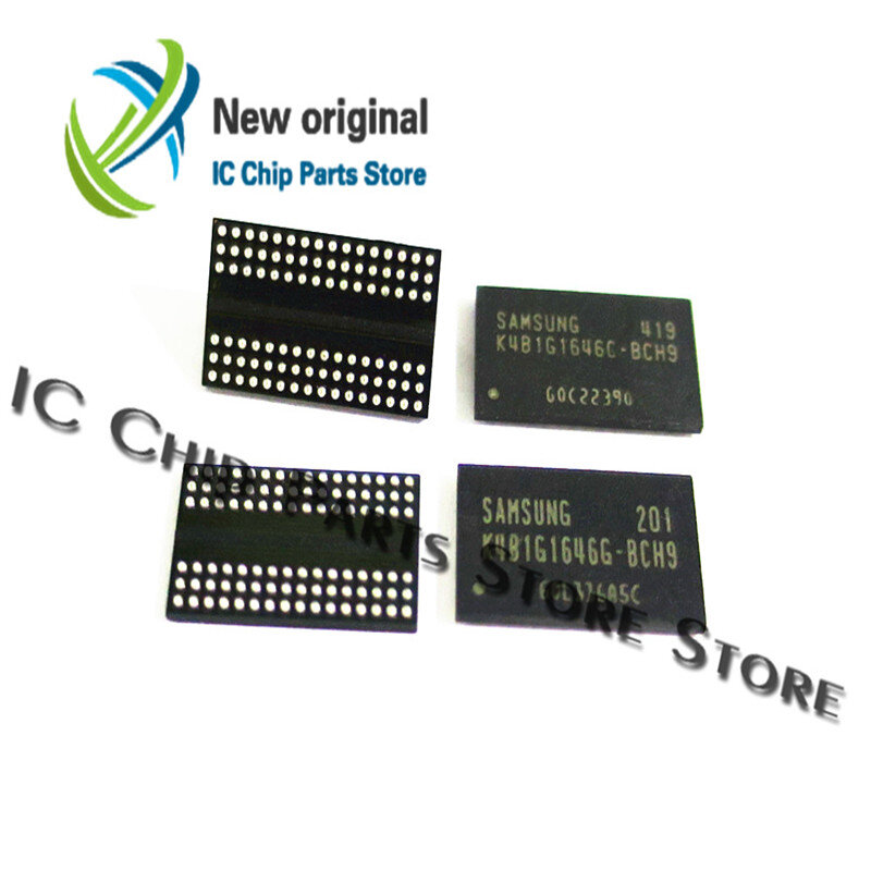 Free shipping 5/pcs Original genuine K4B1G1646G-BCH9 K4B1G1646G memory BGA New transistor