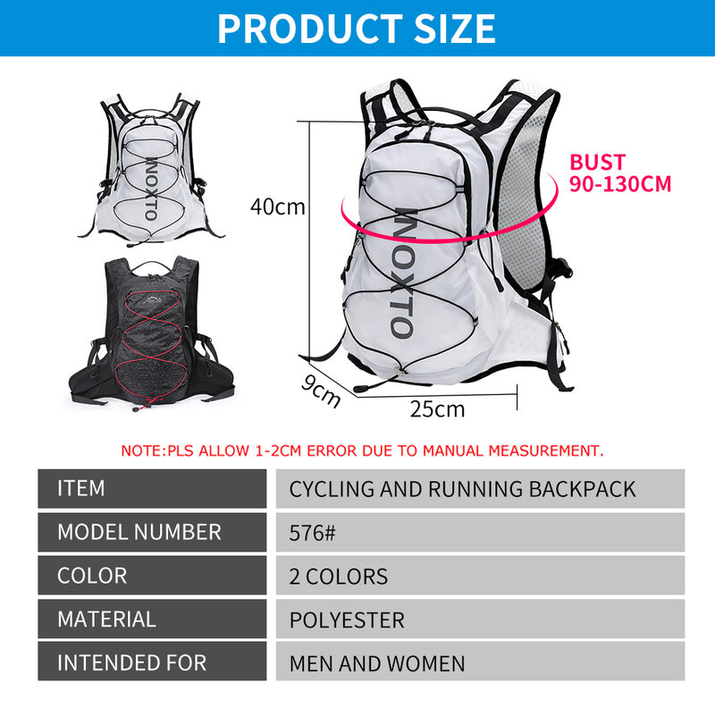 Велосипедный рюкзак INOXTO, 15 л, водонепроницаемый, дышащий, для мужчин и женщин