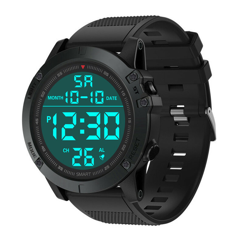 Reloj Digital Led para hombre, pulsera con Sensor luminoso, deportivo, Para correr al aire libre, podómetro, de lujo