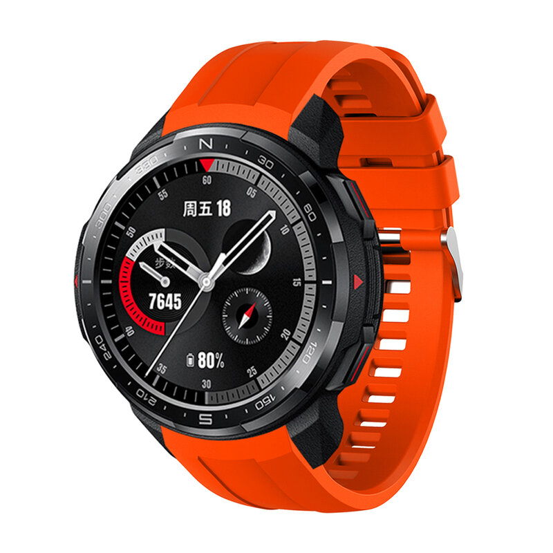 22Mm Siliconen Horlogeband Voor Huawei Honor Watch Gs Pro Smart Watch Band