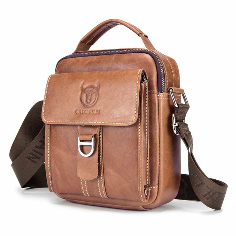 Weysfor New Men's Bag Genuine Leather Crossbody Bags for Men Messenger Bag Men Leather Designer Men's Shoulder Bags Male Handbag