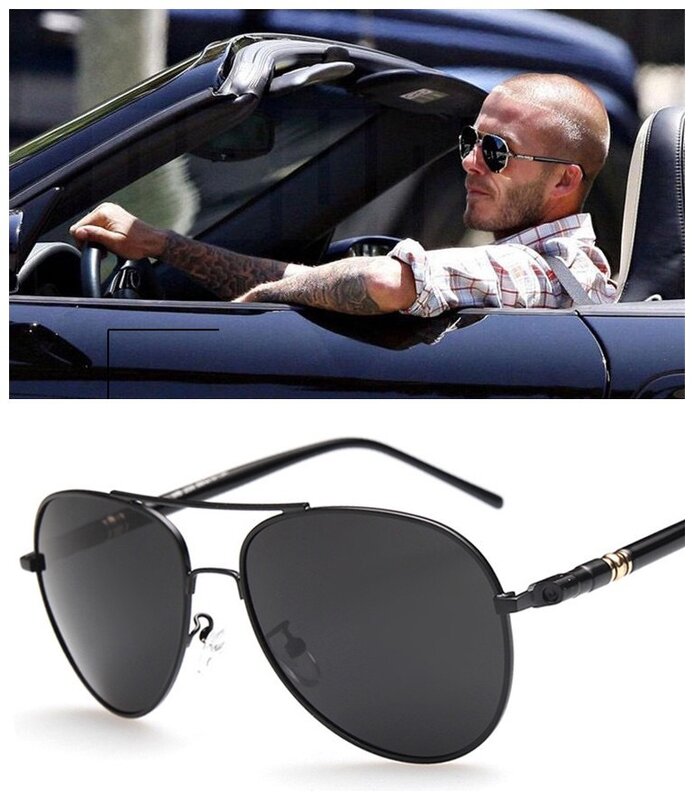 Brand Designer  Polarized  Men's Sunglasses  Vintage Pilot  Male Sun Glasses Eyeglasses gafas oculos de sol masculino UV400