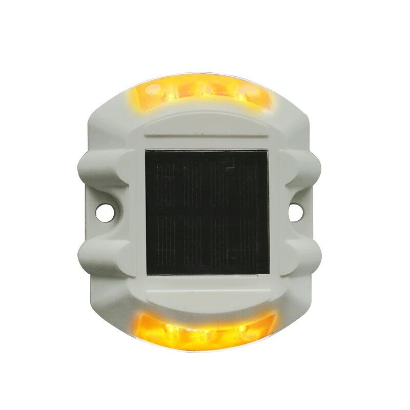 Светоотражасветильник дорожный фонарь белого цвета на солнечной батарее