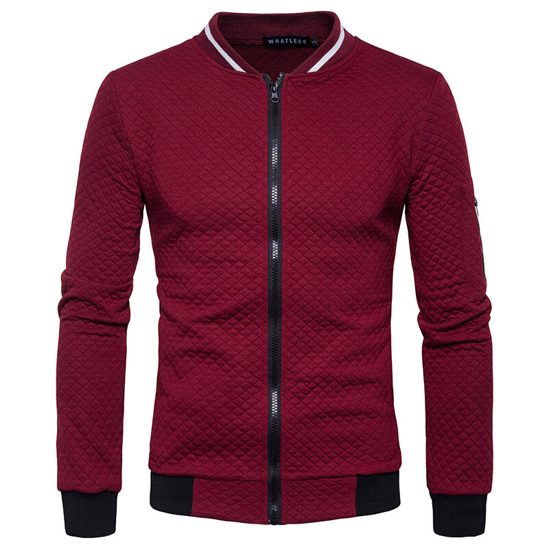 2021 nova alta qualidade de pelúcia zip gola casua jaqueta jaqueta masculina rua blusão casaco masculino quente casual exterior wear grosso
