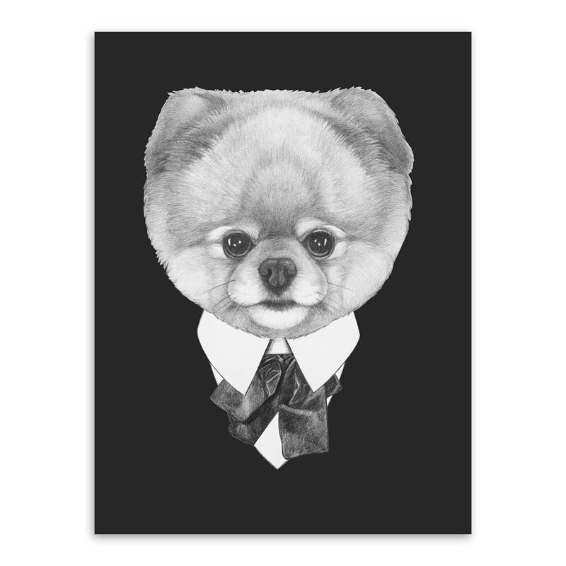 Итальянская мафия винтажная собака и кошка, черные настенные картины для гостиной, художественные плакаты на холсте и принты, Классическая ...