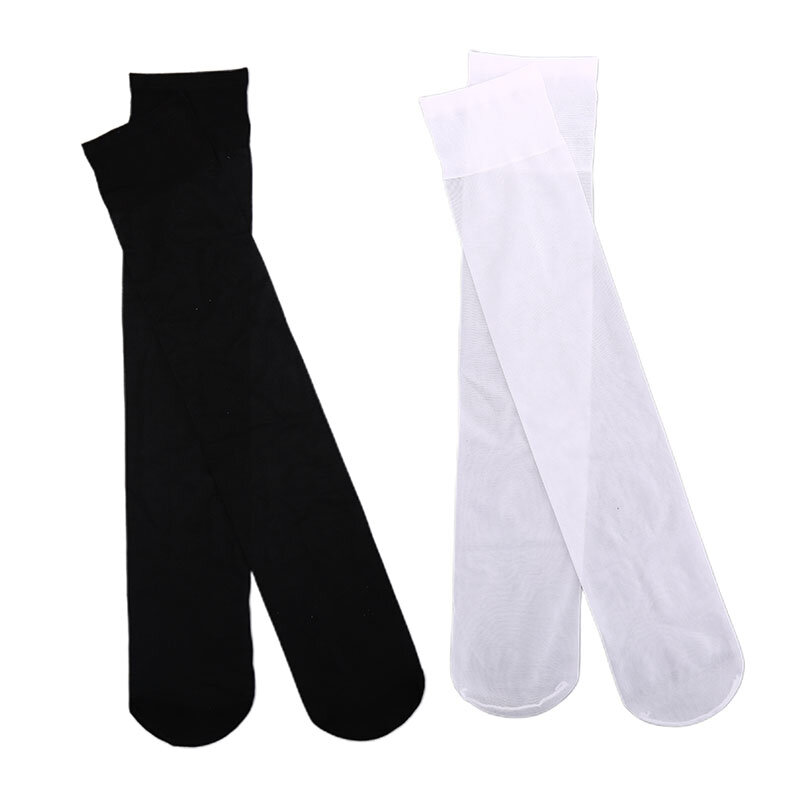 Frauen sexy hohe Strümpfe unteres Knie ultra dünne unsichtbare Socken Oberschenkel undurchsichtig warme Studenten uniformen lange Socke