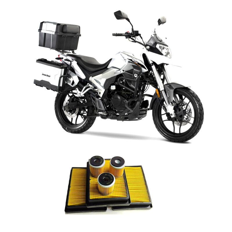 Filtro de aire de aceite para motocicleta, accesorios para Macbor Montana XR1