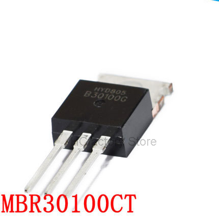 NEW Original 10pcs MBR30100 TO220 MBR30100CT TO-220 MBRF30100CT MBRF30100 B30100G and Wholesale one-stop distribution list