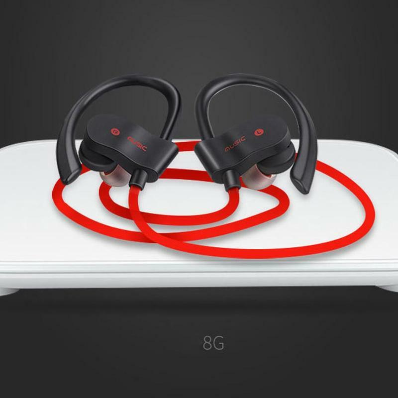 Auriculares Bluetooth auriculares deportivos bajos auriculares inalámbricos impermeables con micrófono estéreo auriculares Bluetooth para Iphone