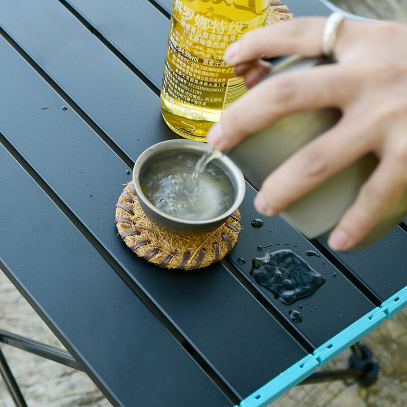 Tavolo pieghevole tavolo da campeggio scrivania portatile alluminio ultraleggero escursionismo pesca BBQ Picnic giardino attrezzature da campeggio all'aperto