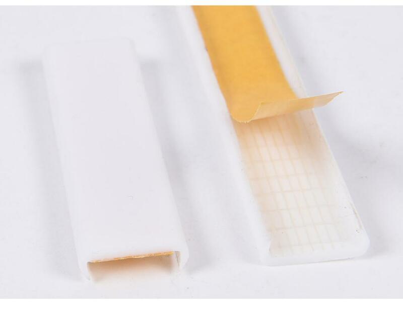 1M Tự Dính Đồ Nội Thất Viền Cói 18Mm U Loại Tủ Tủ Quần Áo Nhựa PVC Veneer Tờ Cạnh Bàn bảo Vệ Dây Trang Trí