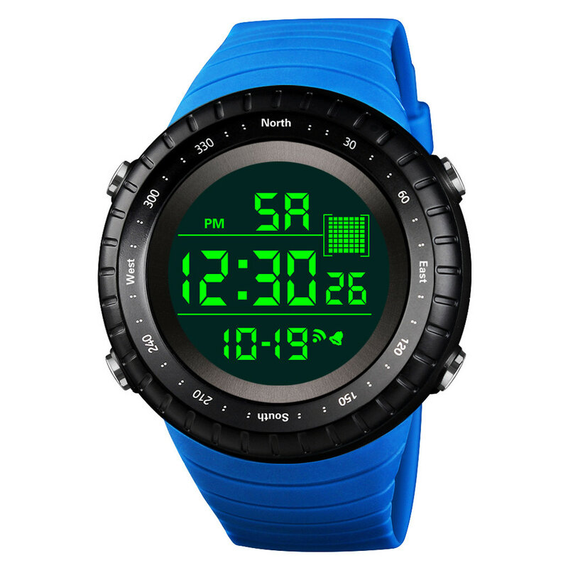 Relojes de moda de banda de lujo reloj LED Digital para hombre reloj electrónico para hombre con fecha de deporte al aire libre reloj para mujer reloj masculino