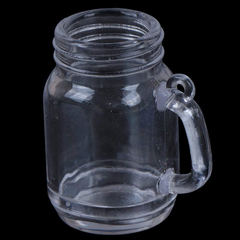 1:12 1:6 Miniatuur Cup Poppenhuis Craft Home Decor Diy Plastic Transparant