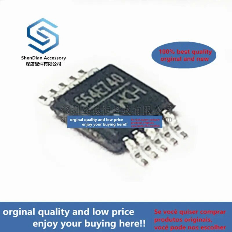 Chip microcontrolador usb ch554e msop10 original, 1 peça