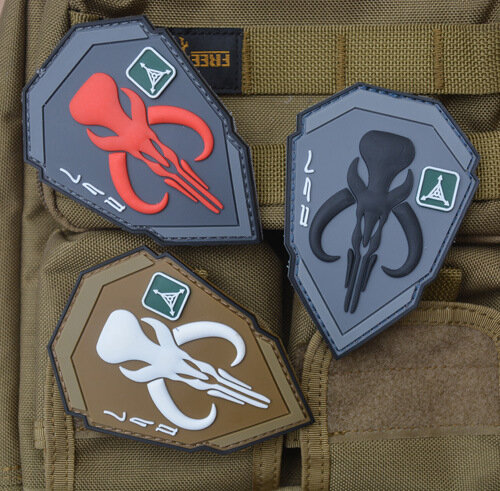 Emblemas 3d em pvc para roupas, emblemas táticos militares adesivos para roupas mochilas braçadeiras