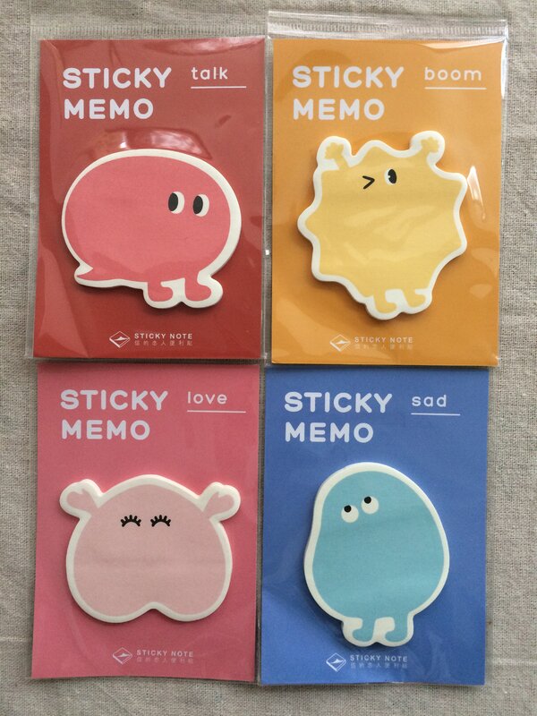 Different mood sticky note memo pad(1pack)