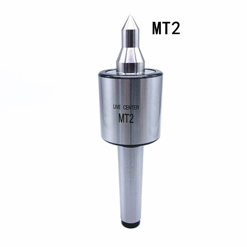 Torno de acero para Centro en vivo MT1 MT2 MT3 MT4, herramienta cónica de Triple rodamiento CNC, Centro de Fresado giratorio en vivo